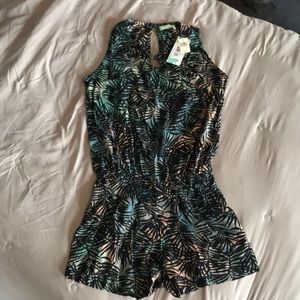 Romper, jumper, shorts, size small, new with tags!